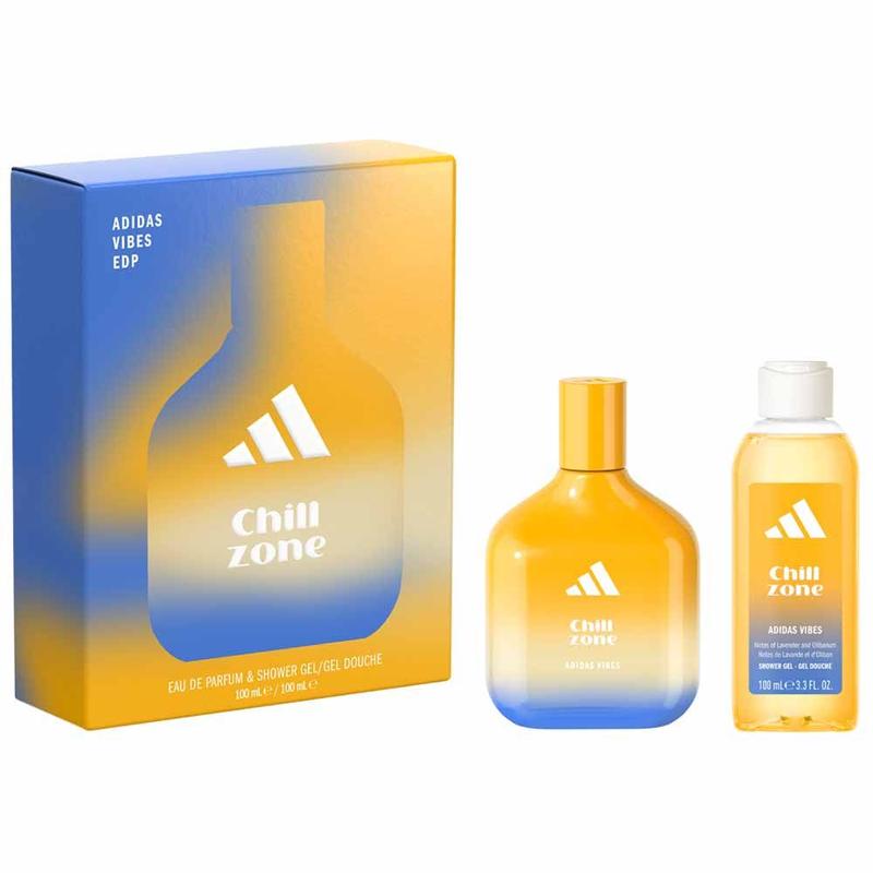 Coffret Adidas Vibes Chill Zone Kit - Perfume Masculino EDP +